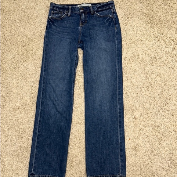 Vintage GAP Boyfriend Straight Leg Jeans 2006 Dark Wash Denim All Cotton - Picture 3 of 11